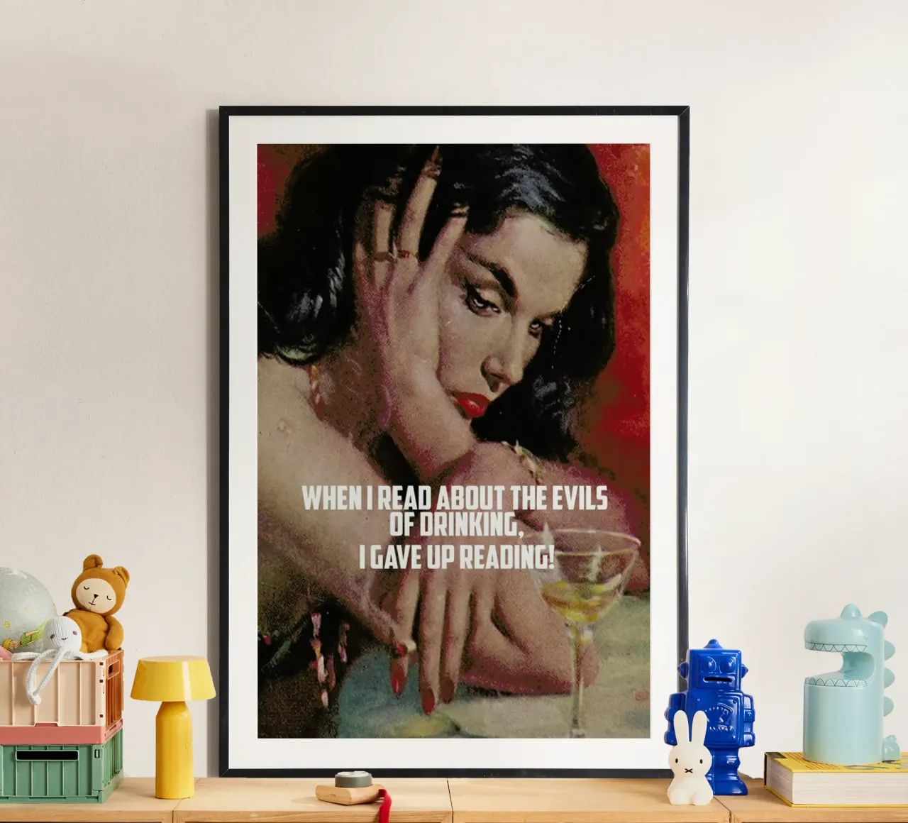 When I Read About carta hahnemühle da Gallery Print and Art Limited