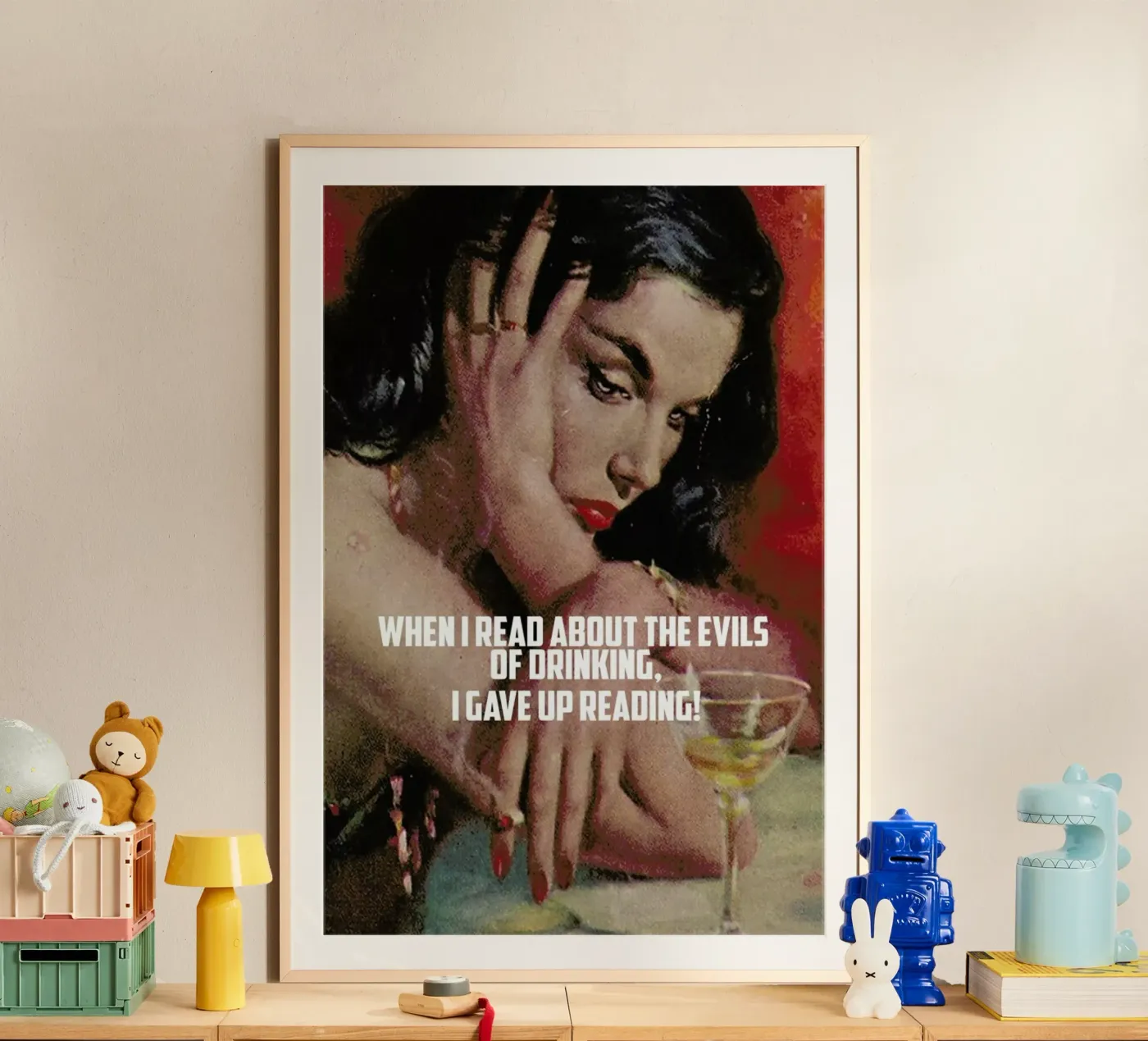 When I Read About Poster von Gallery Print and Art Limited