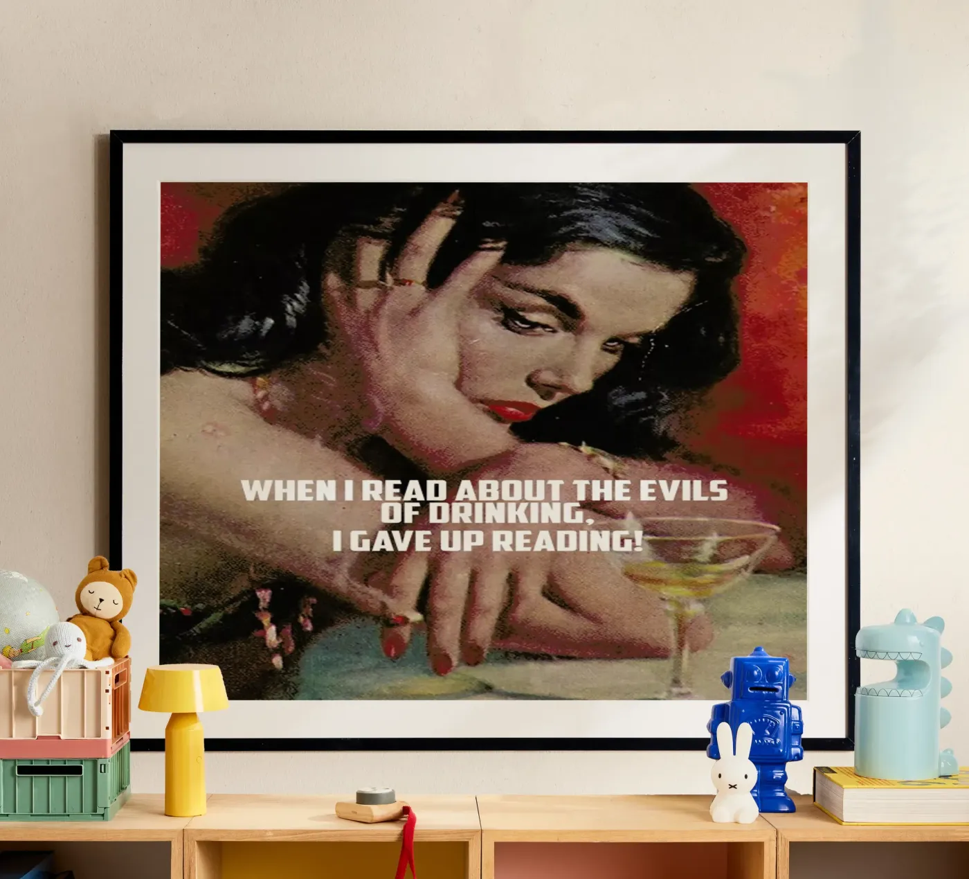 When I Read About Poster von Gallery Print and Art Limited