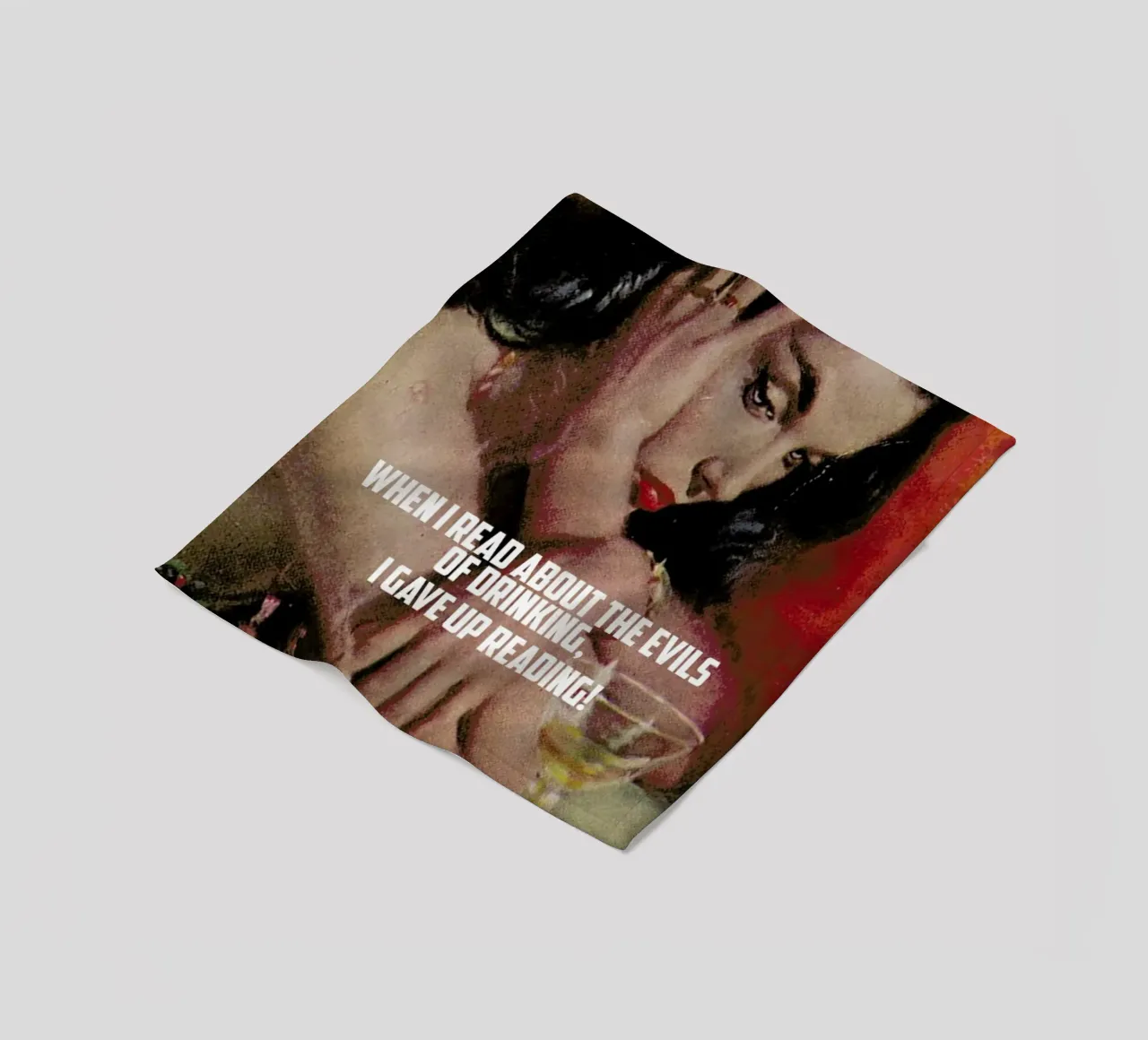 When I Read About coperta in pile da Gallery Print and Art Limited