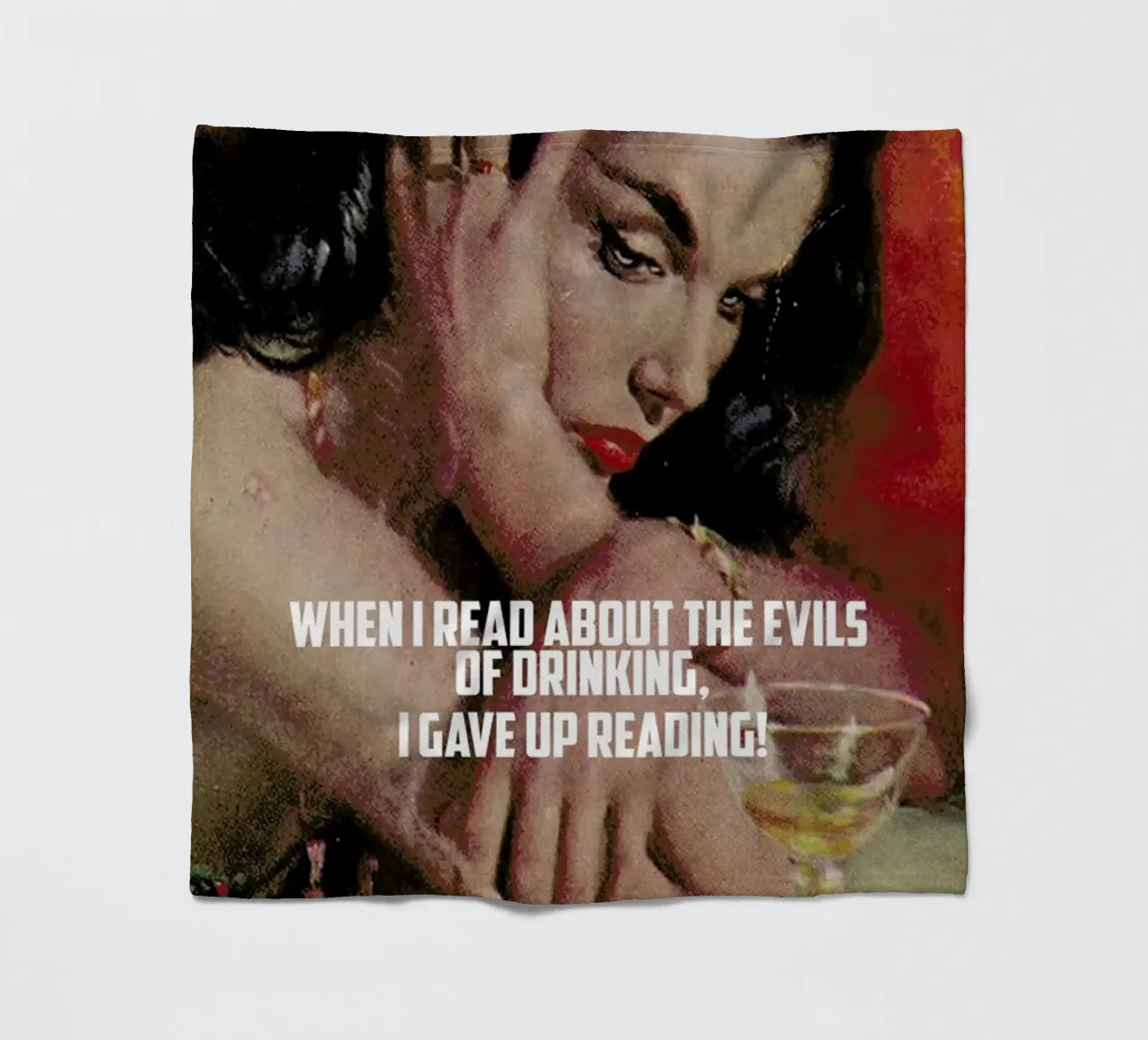 When I Read About manta de franela de Gallery Print and Art Limited