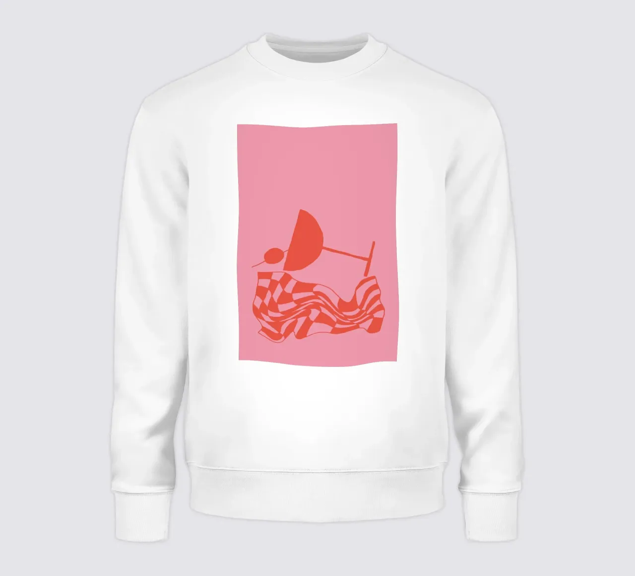 Martini in Pink sweatshirt by Pure