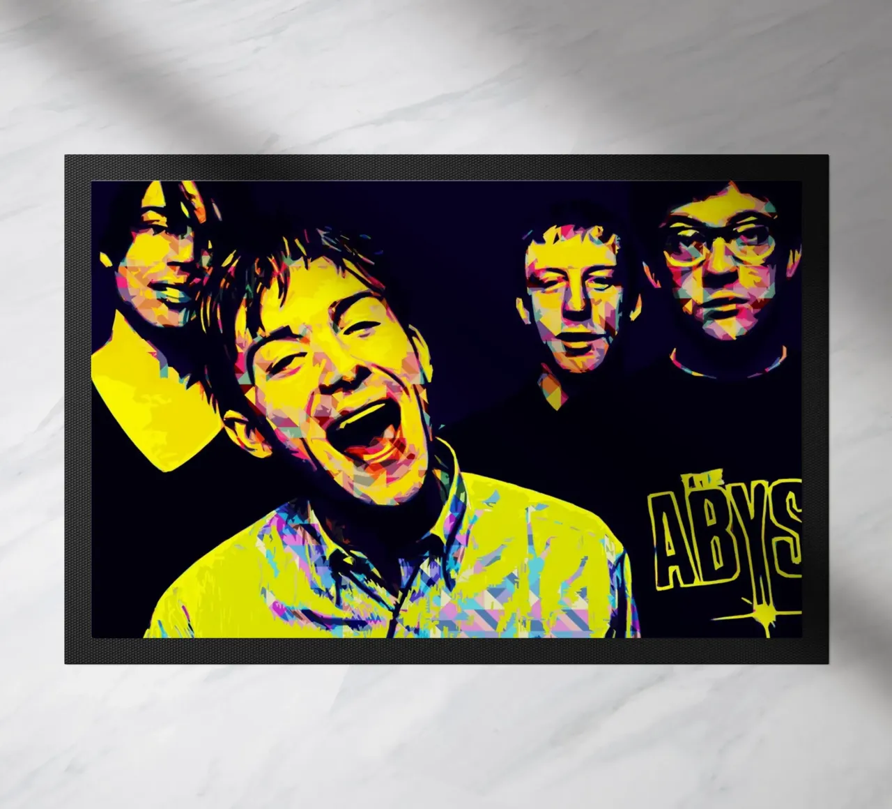 blur band music 1 Art doormat by music soul