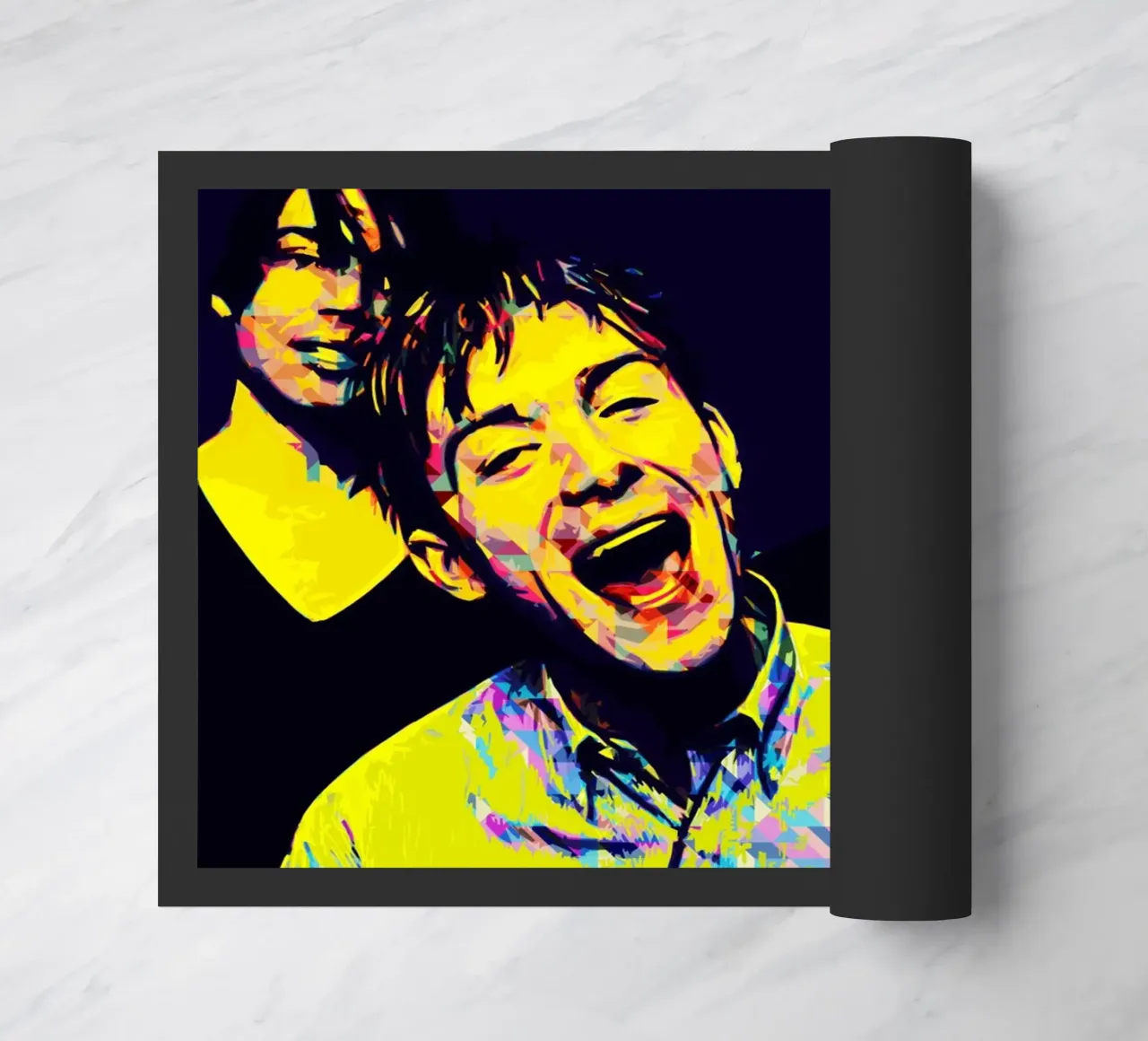blur band music 1 Art doormat by music soul