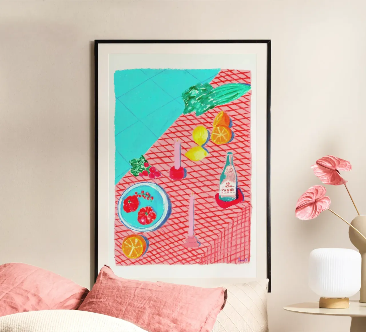 A Summer Scene poster da Berserk Prints by Maria M.C.