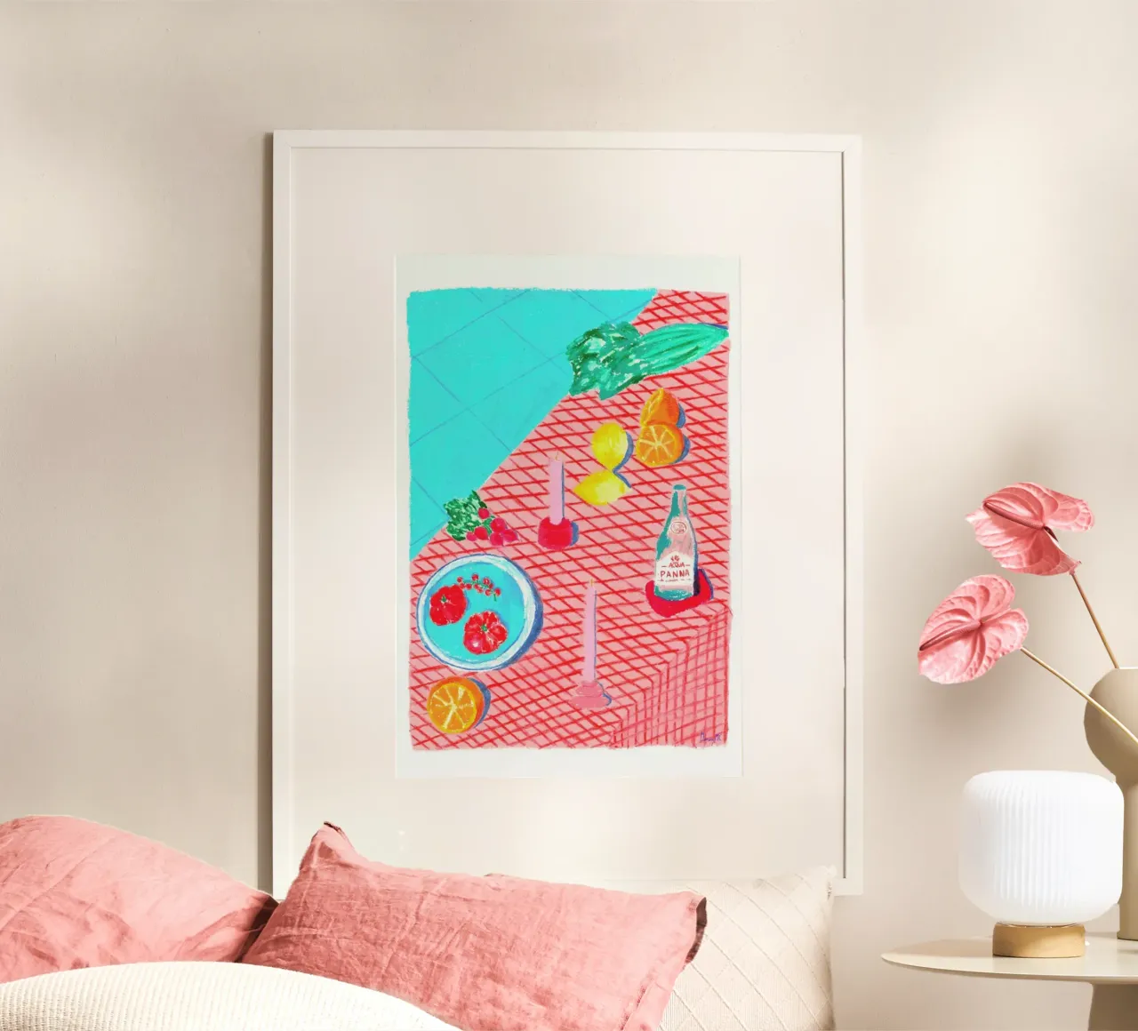 A Summer Scene poster da Berserk Prints by Maria M.C.