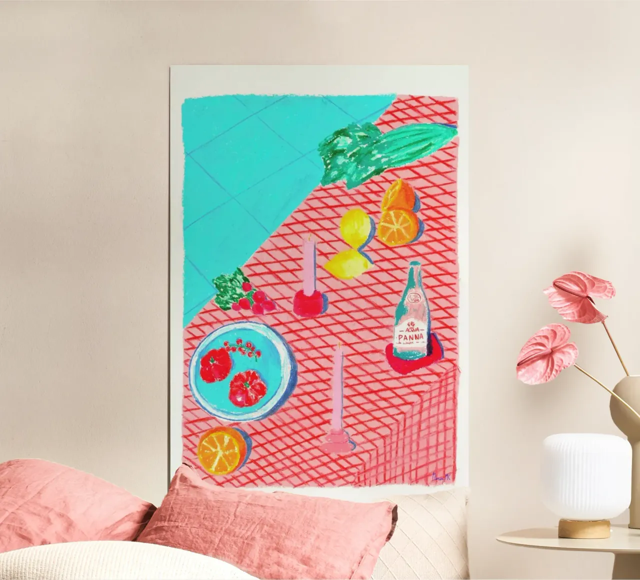 A Summer Scene poster da Berserk Prints by Maria M.C.