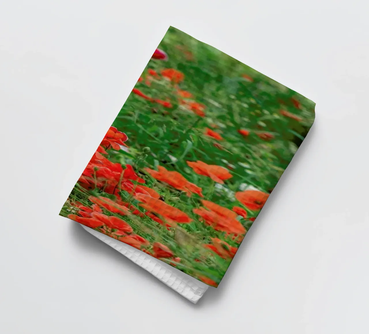 Wild Red Poppy Field canovaccio da cucina da Curious Collections by Marielle Leenders