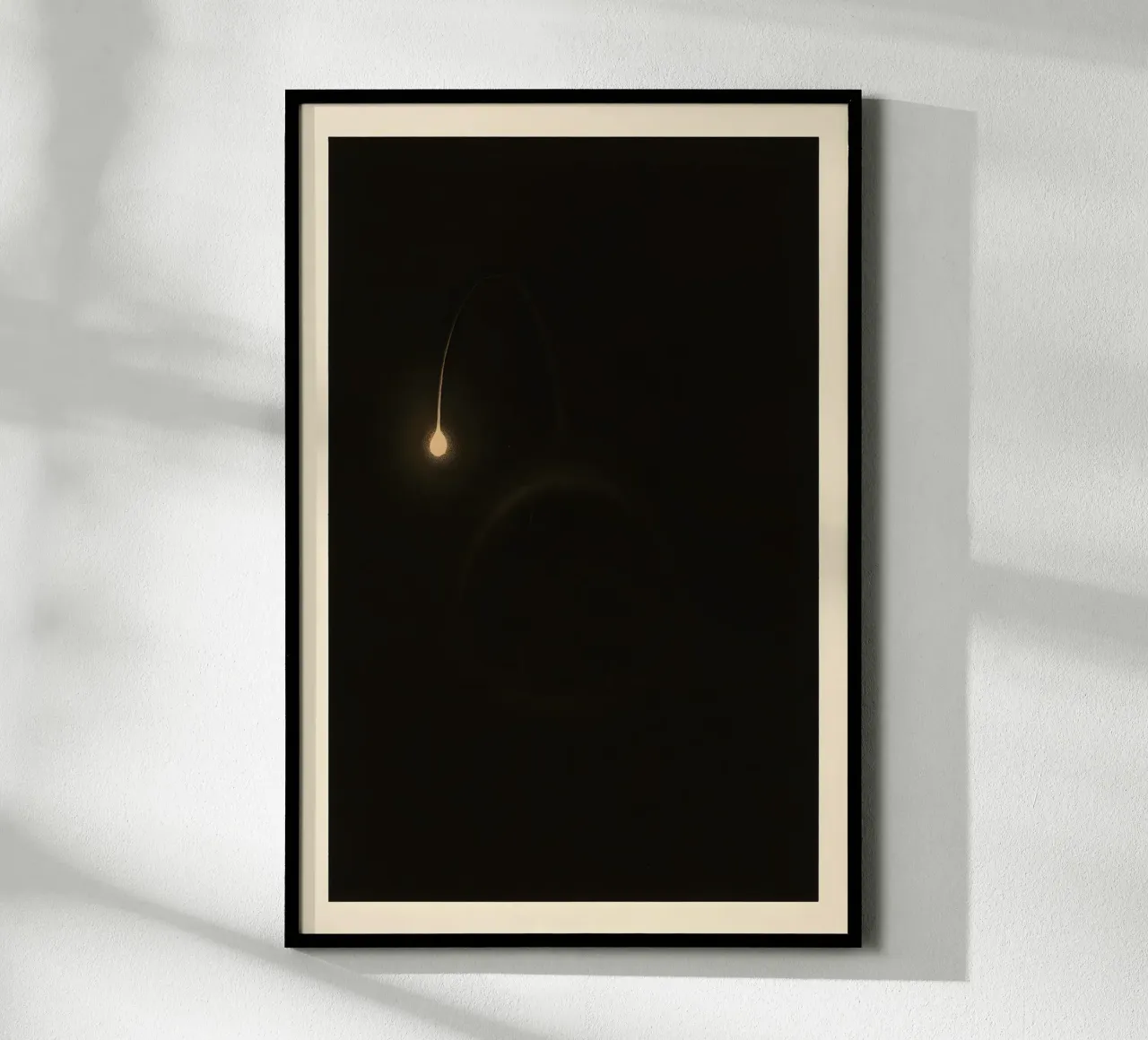 Maw of Night – Predator in Waiting Fine‑Art Poster carta hahnemühle da Tide & Texture