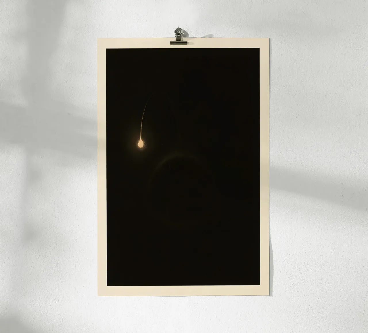 Maw of Night – Predator in Waiting Fine‑Art Poster carta hahnemühle da Tide & Texture