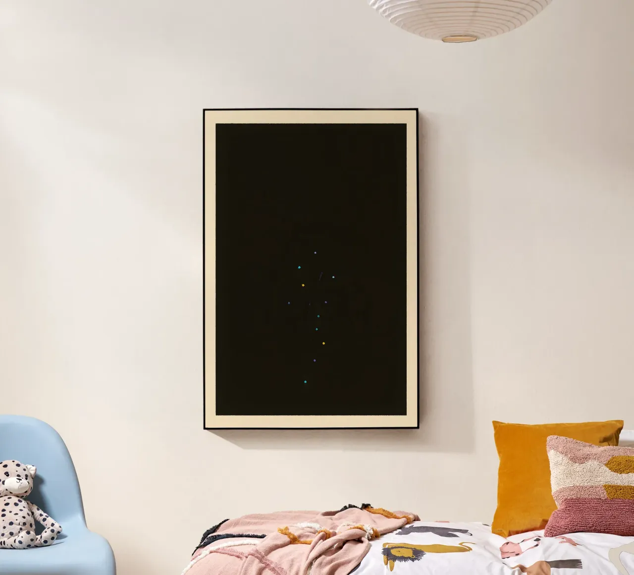 Cosmic Jelly – Starlight Drifter Fine‑Art Print plexiglass da Tide & Texture