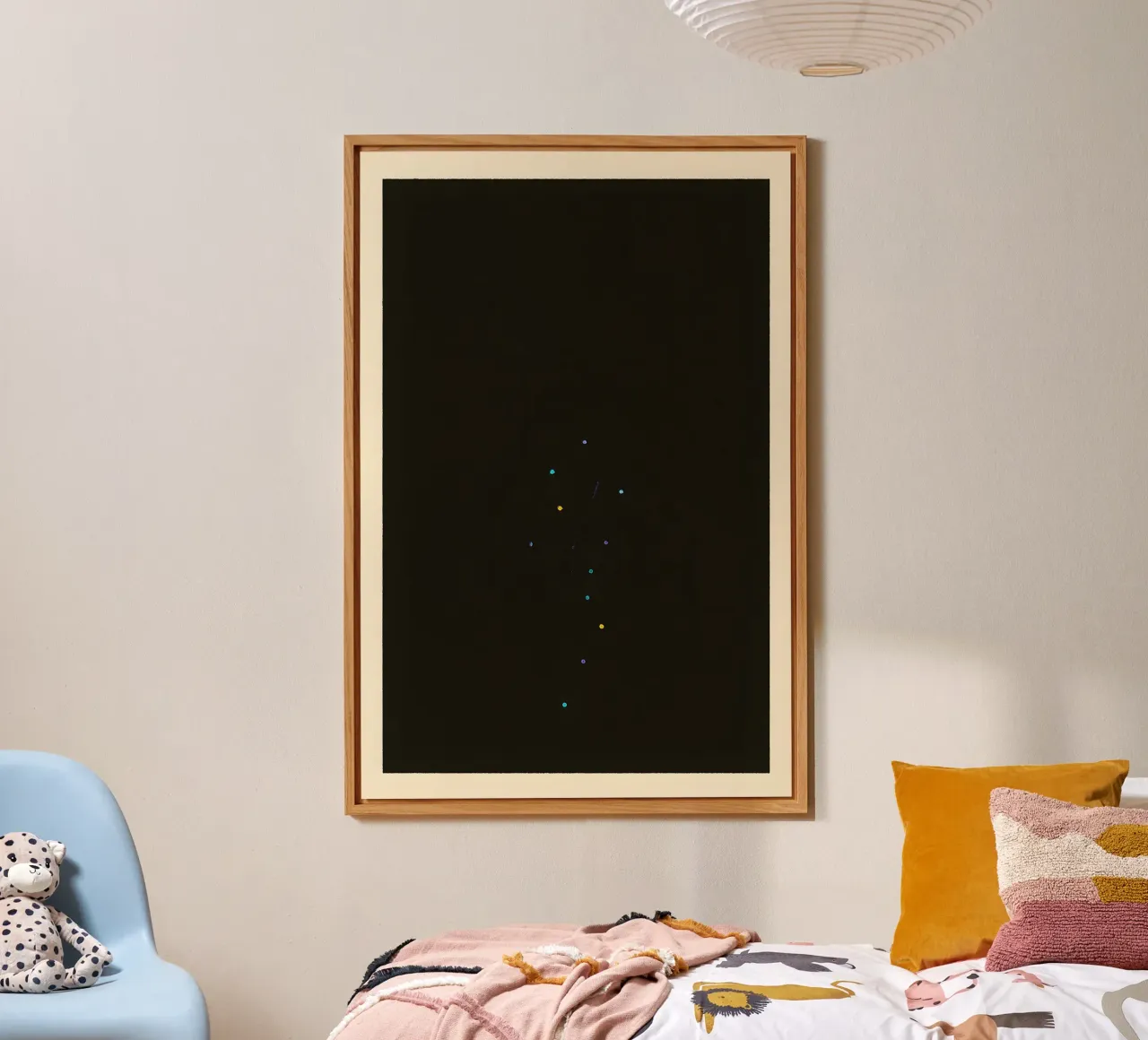 Cosmic Jelly – Starlight Drifter Fine‑Art Print alluminio dibond da Tide & Texture