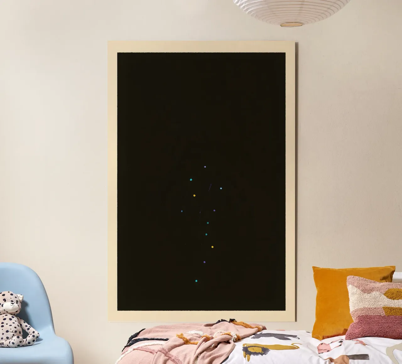 Cosmic Jelly – Starlight Drifter Fine‑Art Print alluminio dibond da Tide & Texture