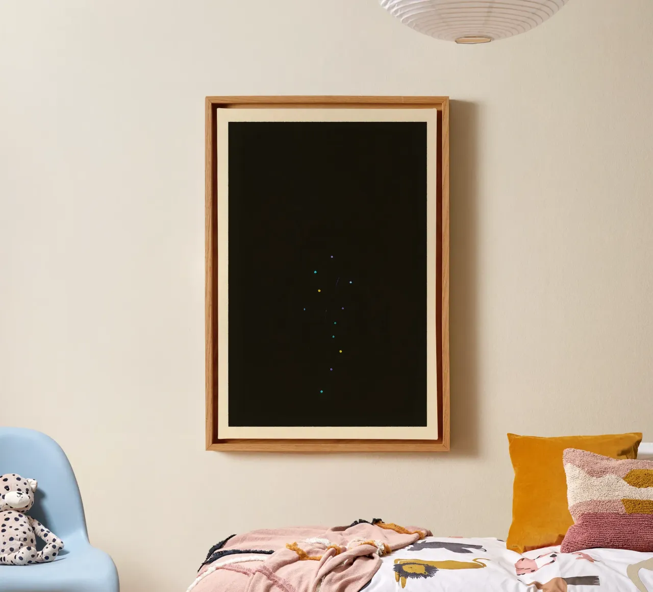 Cosmic Jelly – Starlight Drifter Fine‑Art Print tela da Tide & Texture