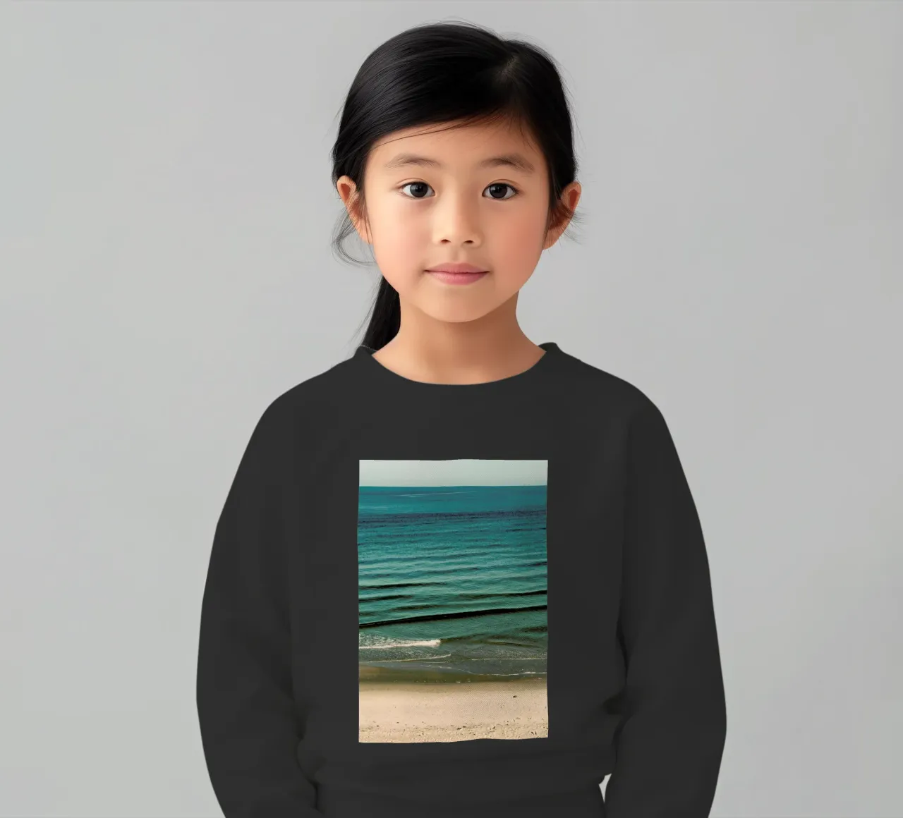 Layers Of Waves felpa bambino da Sebastian Hilgetag