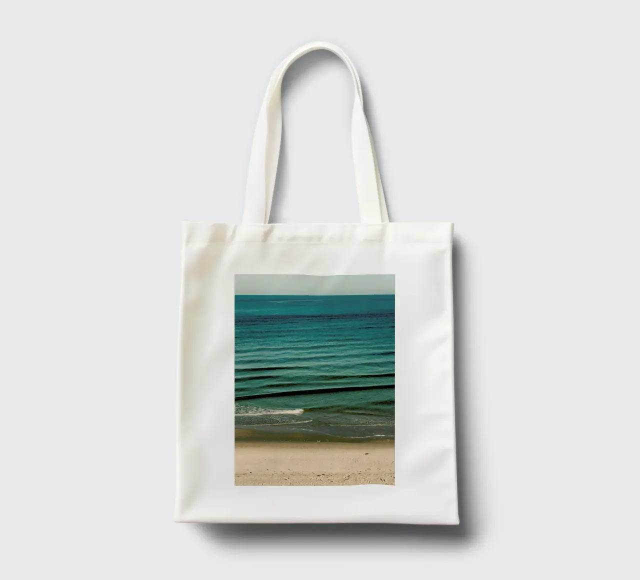 Layers Of Waves borsa in juta da Sebastian Hilgetag