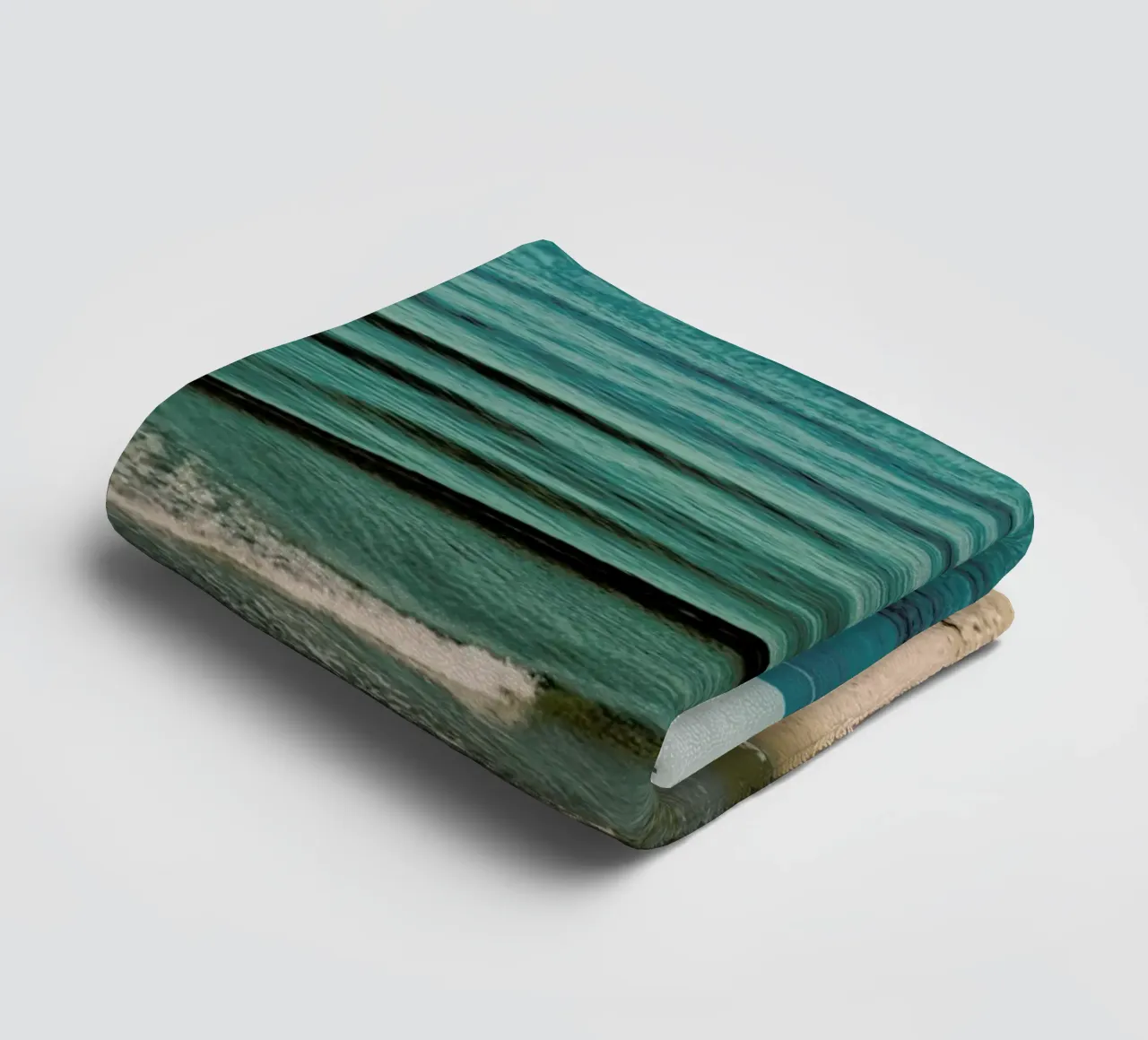 Layers Of Waves asciugamano da bagno da Sebastian Hilgetag