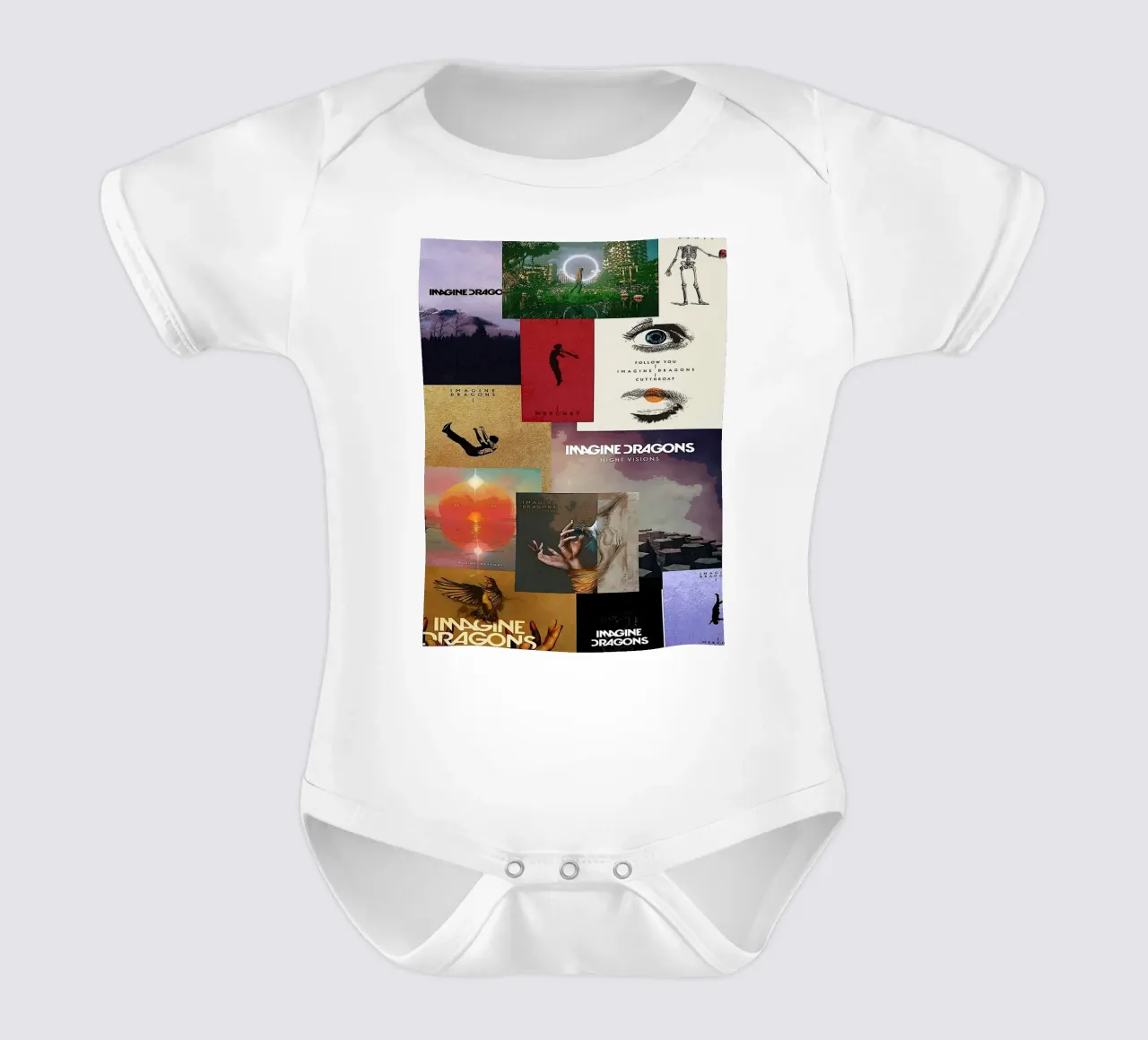 Imagine Dragon body neonato maniche corte da vanhesling
