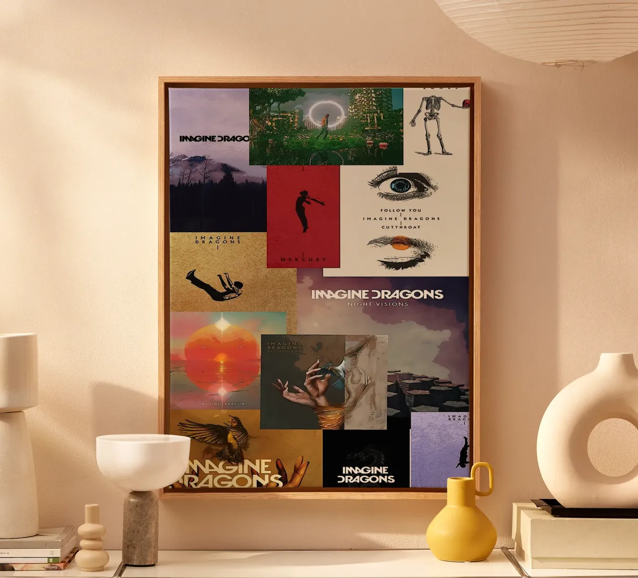 Imagine Dragon Leinwand von vanhesling