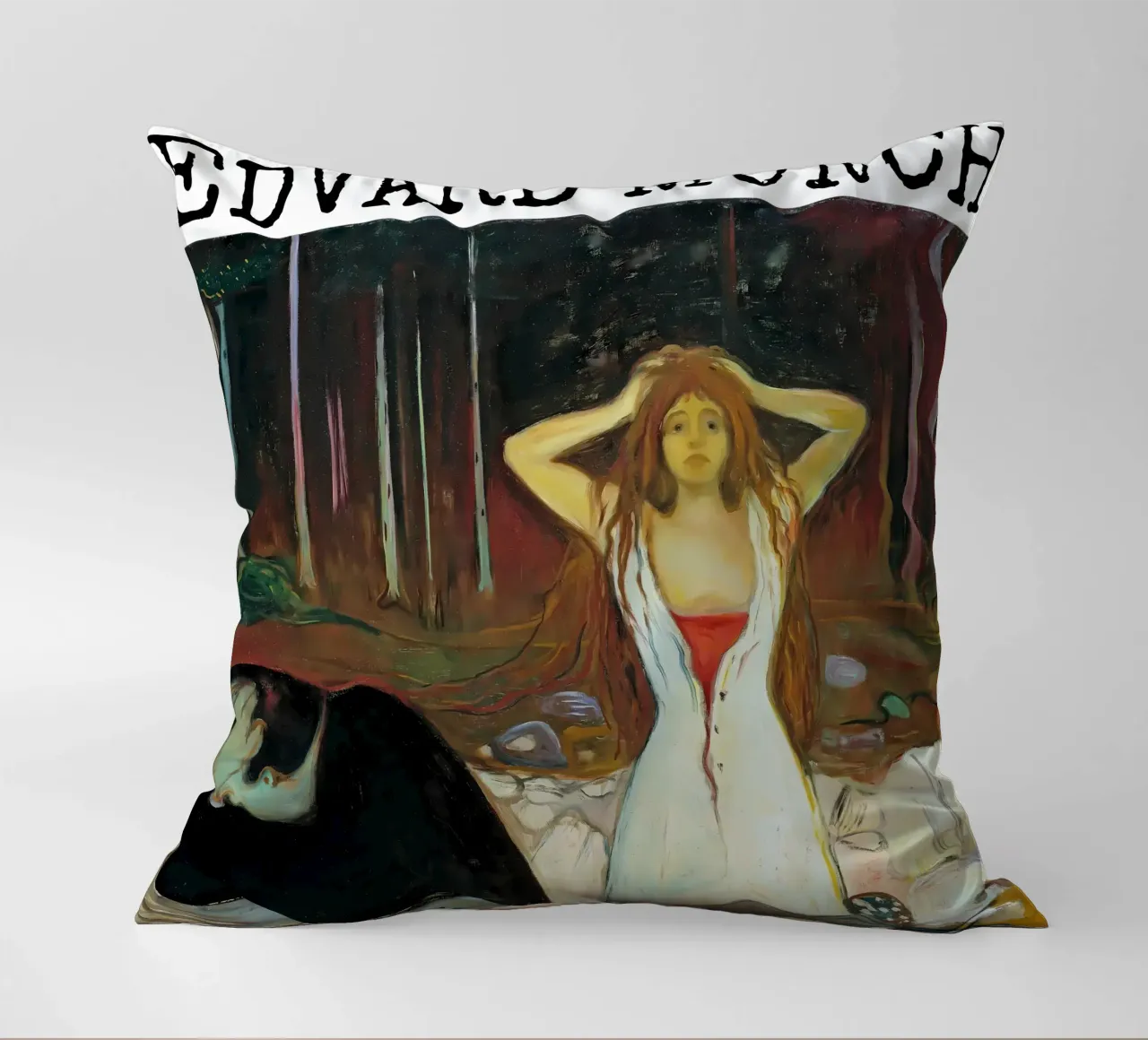 Cenere di Edvard Munch cuscino da kaitlinparkershop