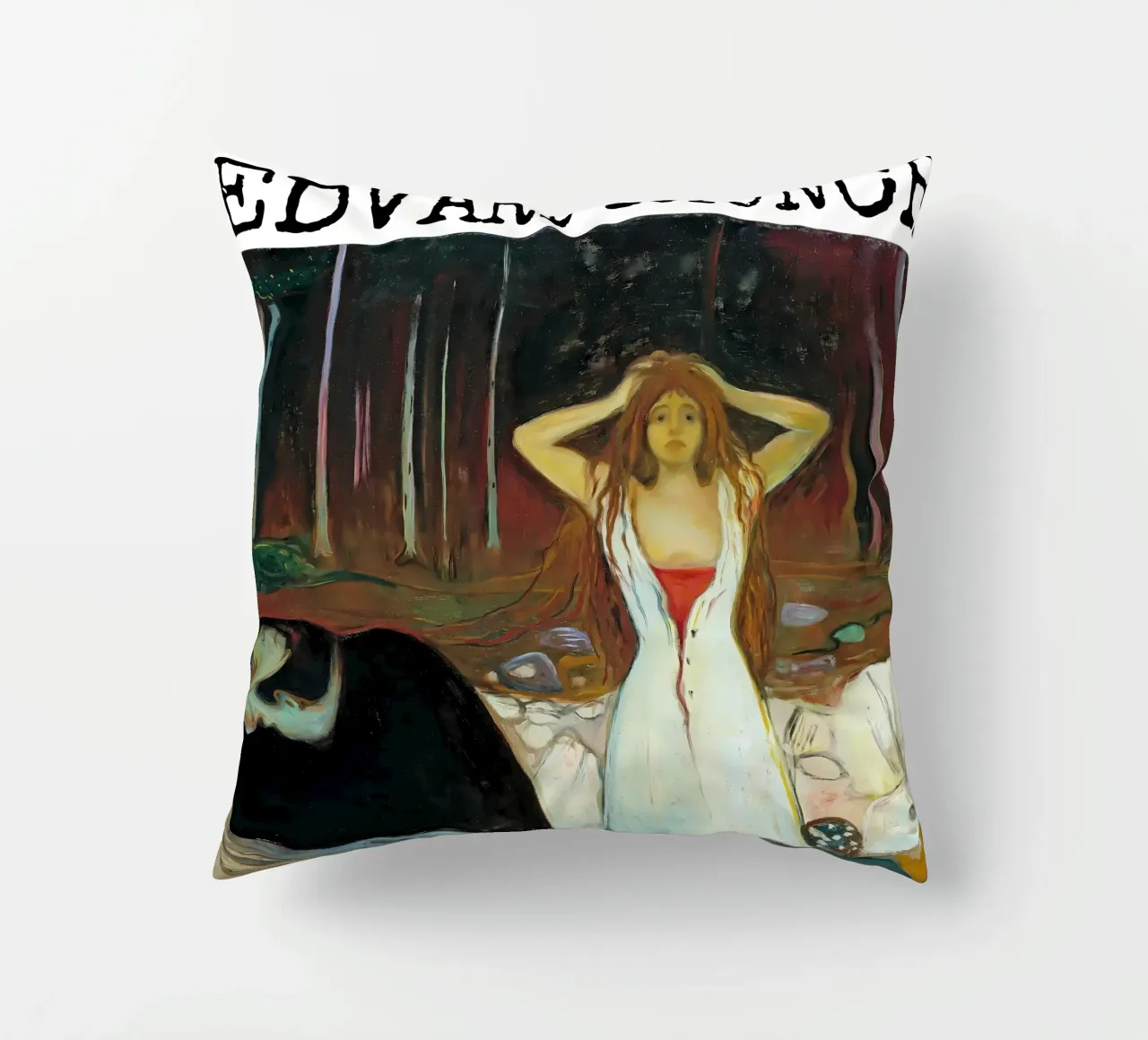 Cenere di Edvard Munch cuscino da kaitlinparkershop
