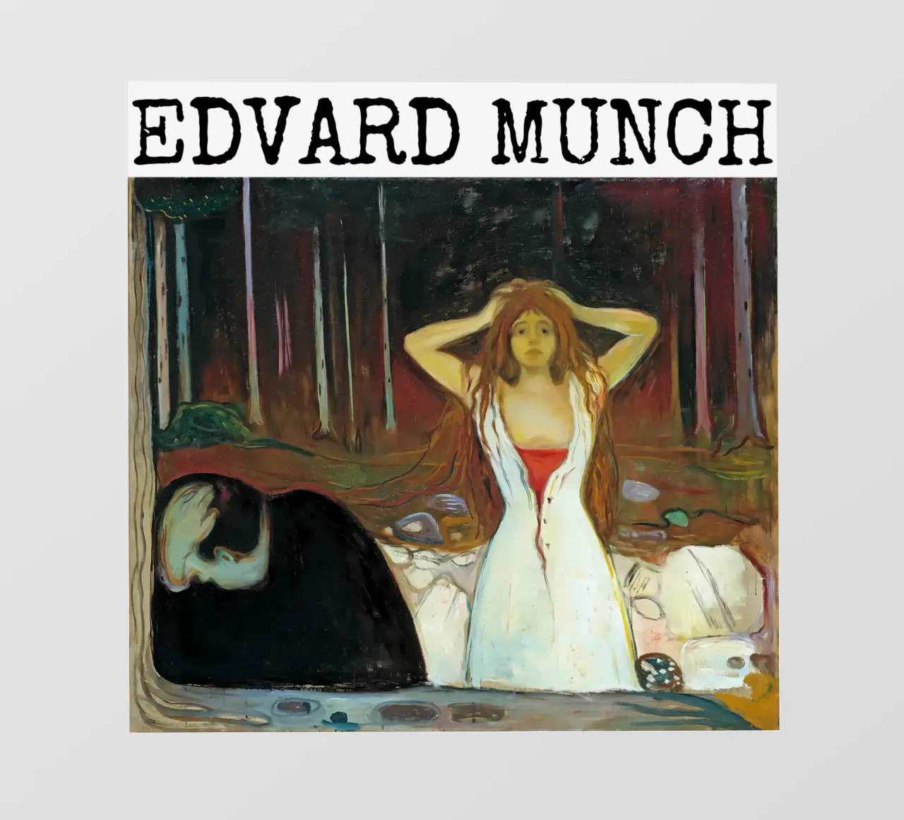Cenere di Edvard Munch pellicola backlit da kaitlinparkershop