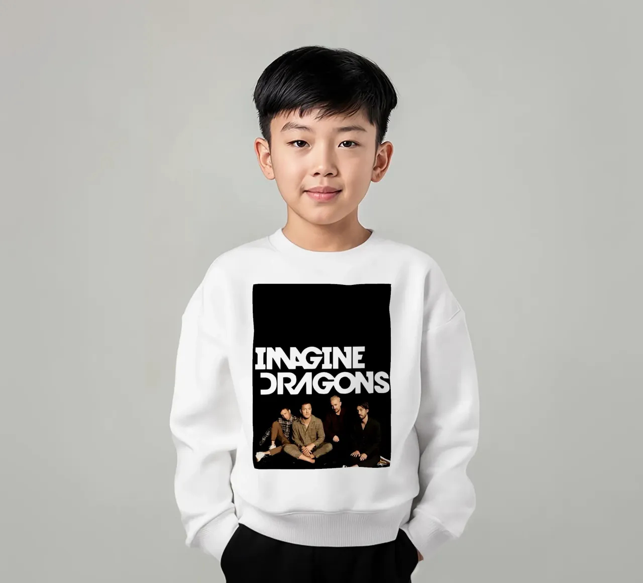 Imagine Dragon felpa bambino da vanhesling