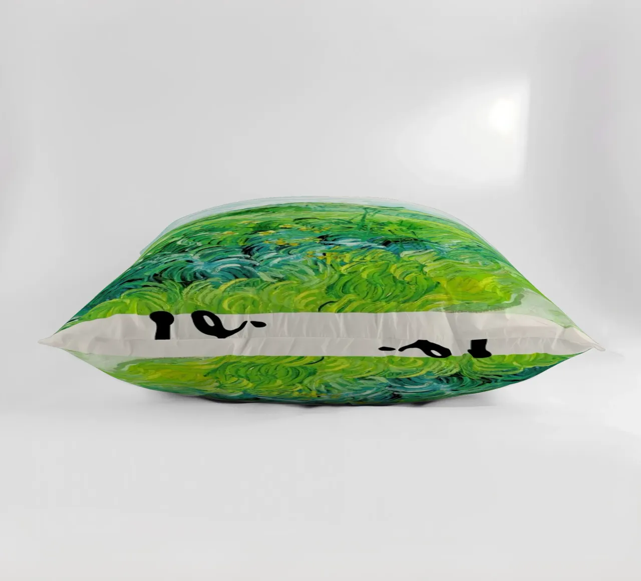 Signed, Vincent – Green Wheat Fields 2 cuscino da Vintage by JUNIQE