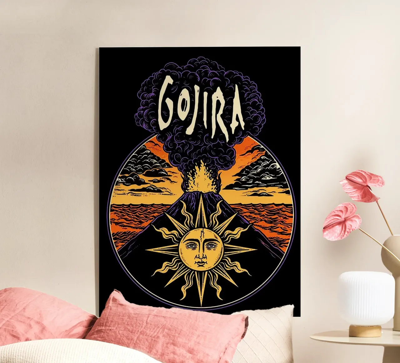 Groupe Gojira plexiglas de vanhesling
