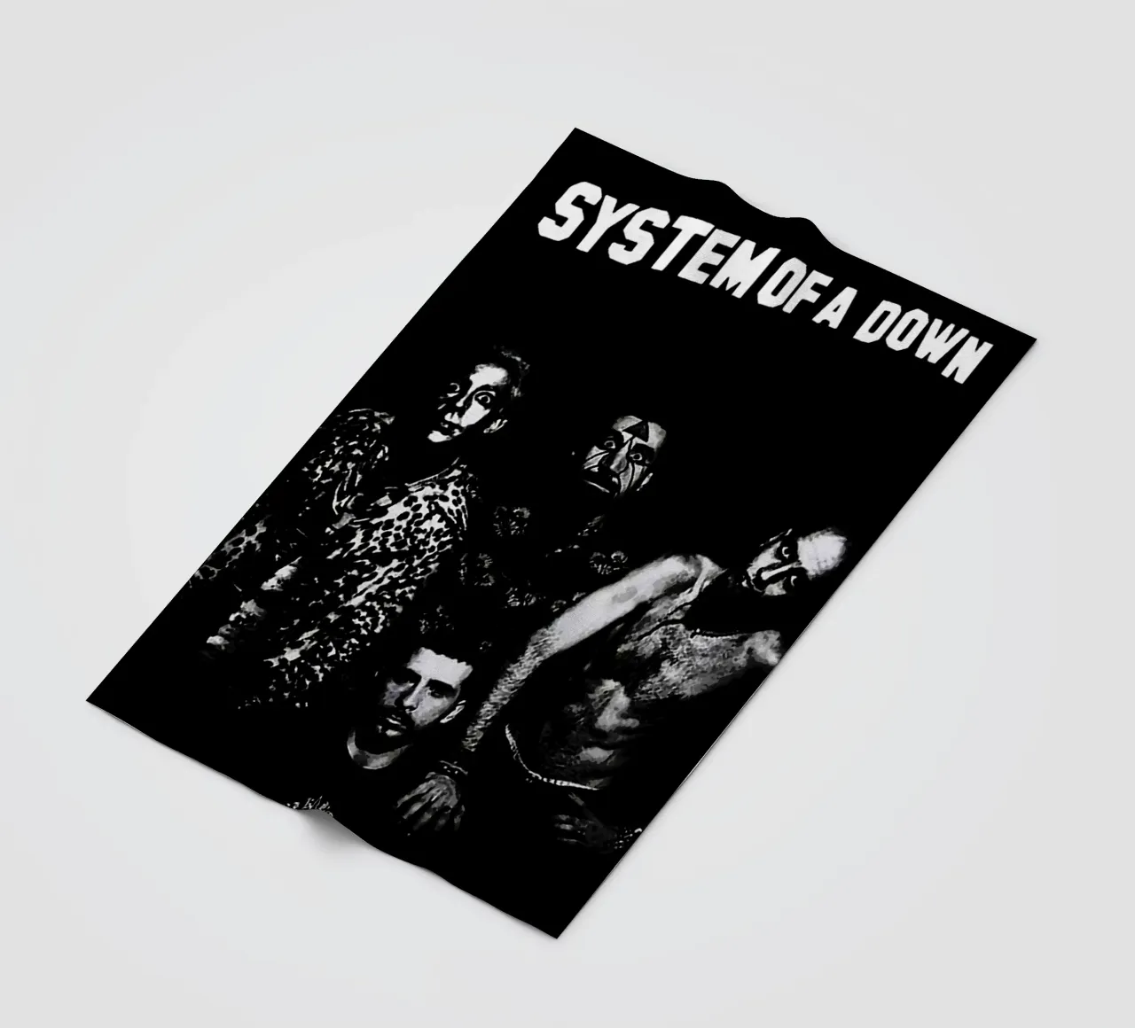 System of a Down coperta in pile da vanhesling