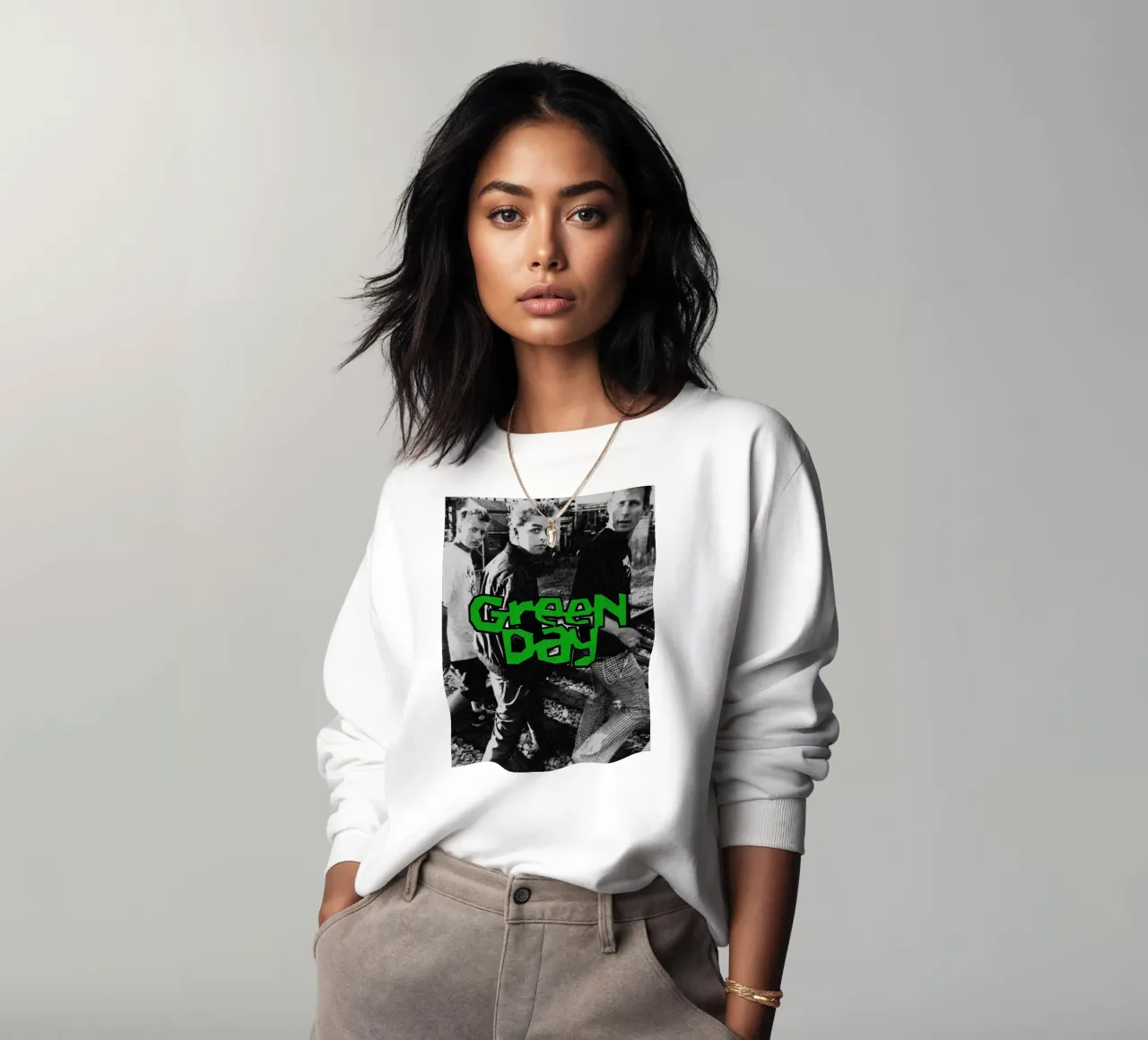 groupe green day sweat de vanhesling