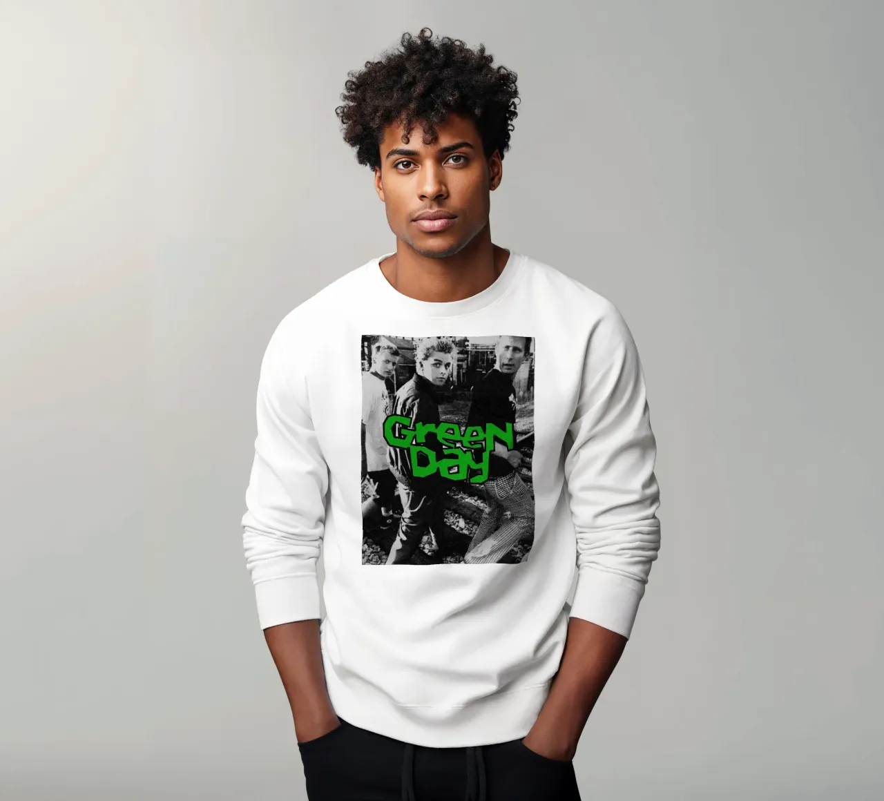 groupe green day sweat de vanhesling