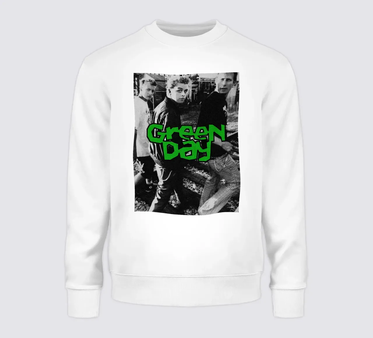 groupe green day sweat de vanhesling