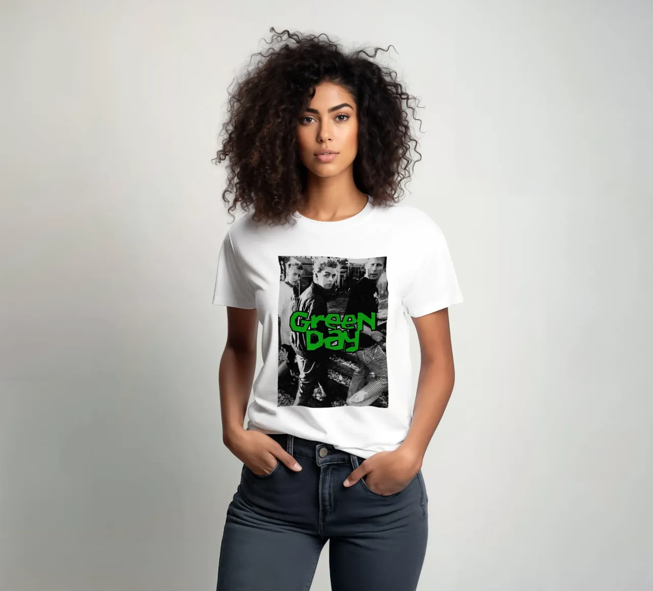band dei green day t-shirt da vanhesling