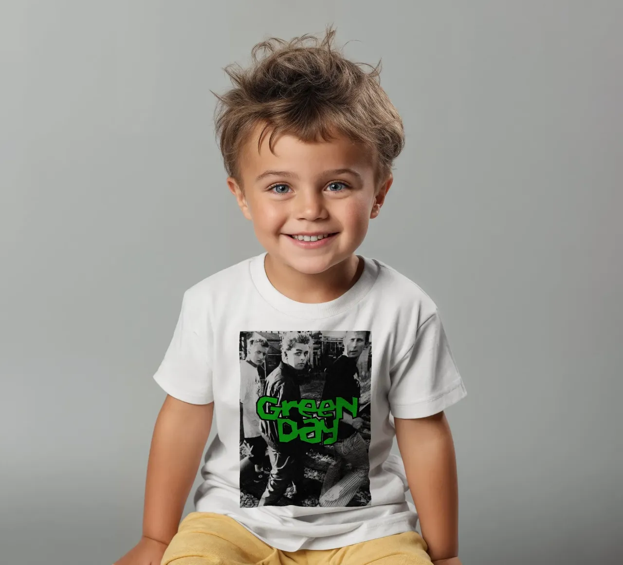 band dei green day t-shirt bambini da vanhesling
