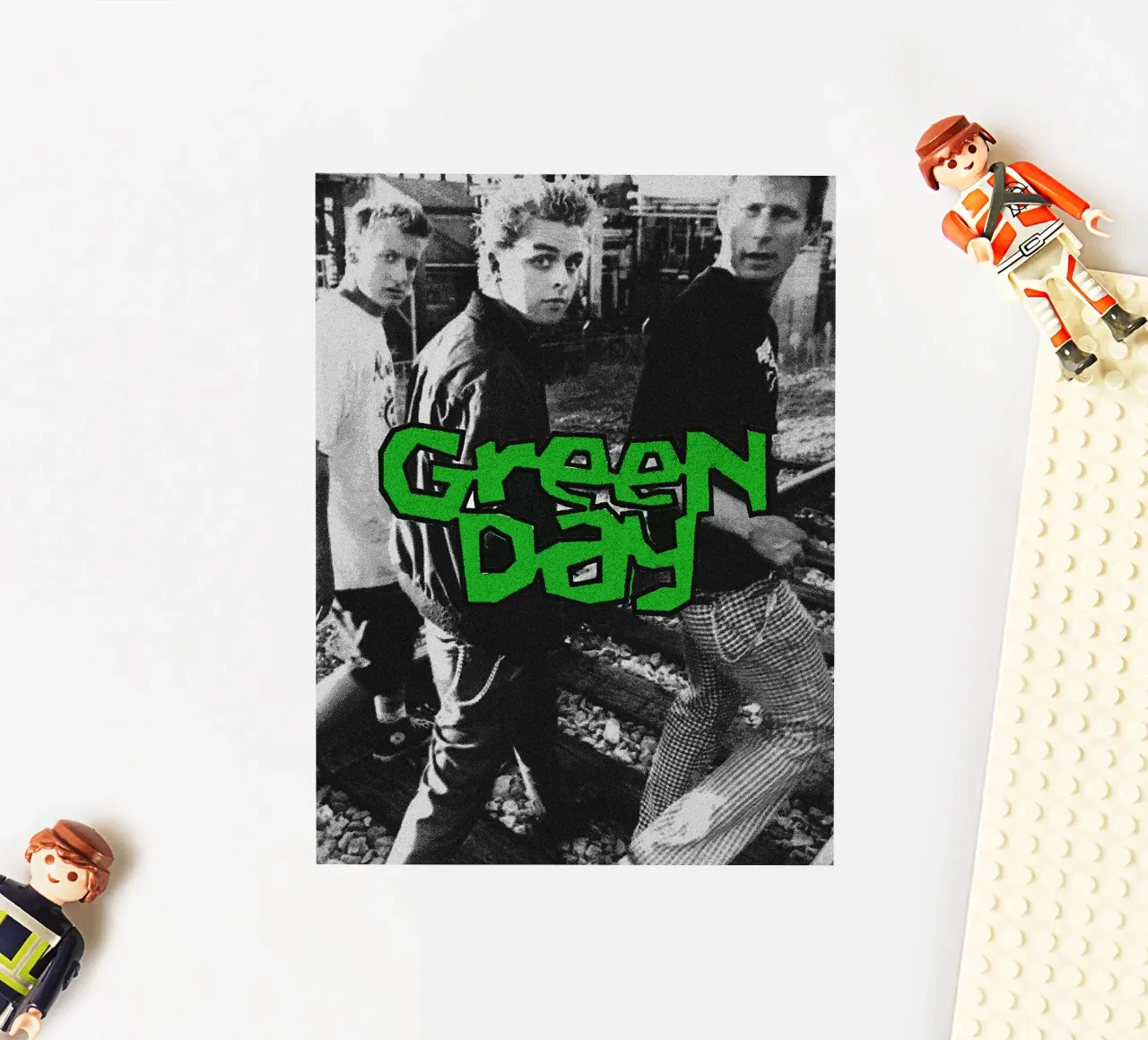 groupe green day autocollant de vanhesling