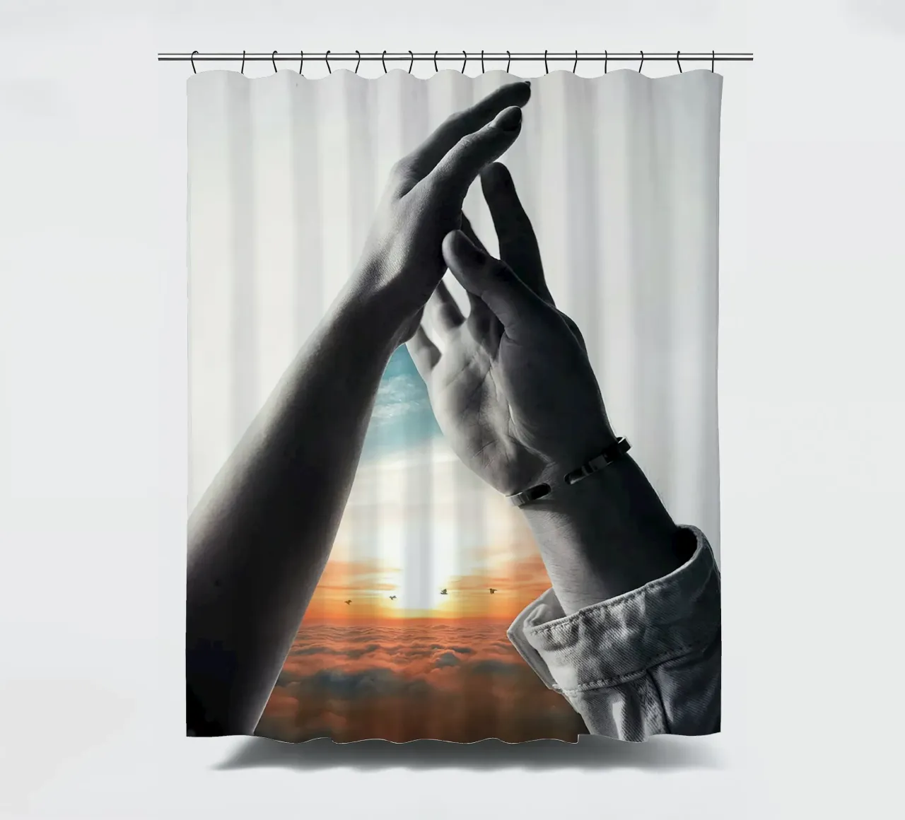 bond shower curtain by Green