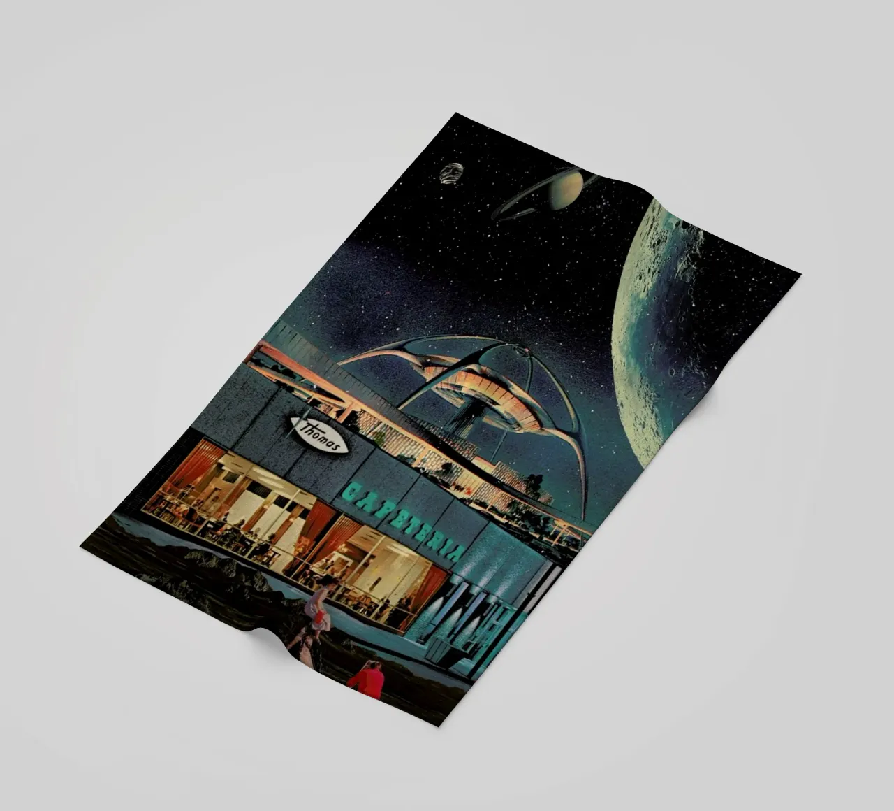 A Postcard From Year 2346 telo mare da Frank Moth