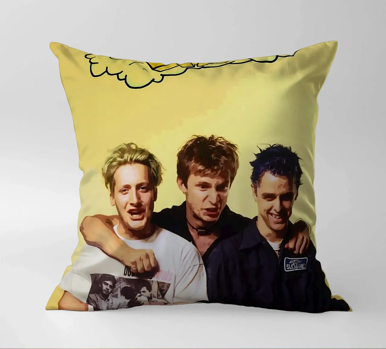 groupe green day coussin de vanhesling