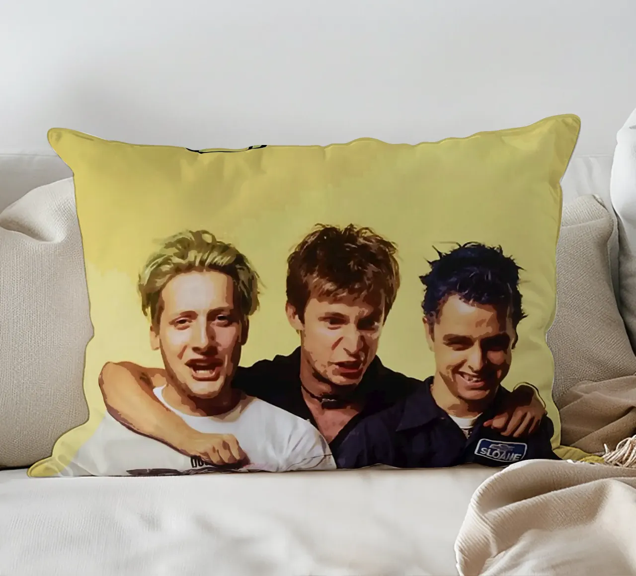 groupe green day coussin de vanhesling