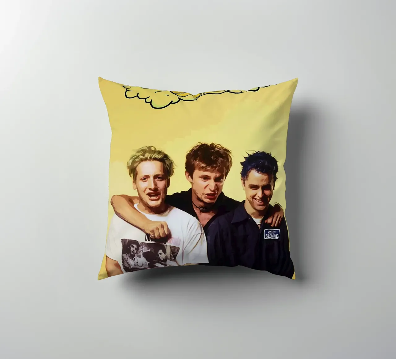 groupe green day coussin de vanhesling