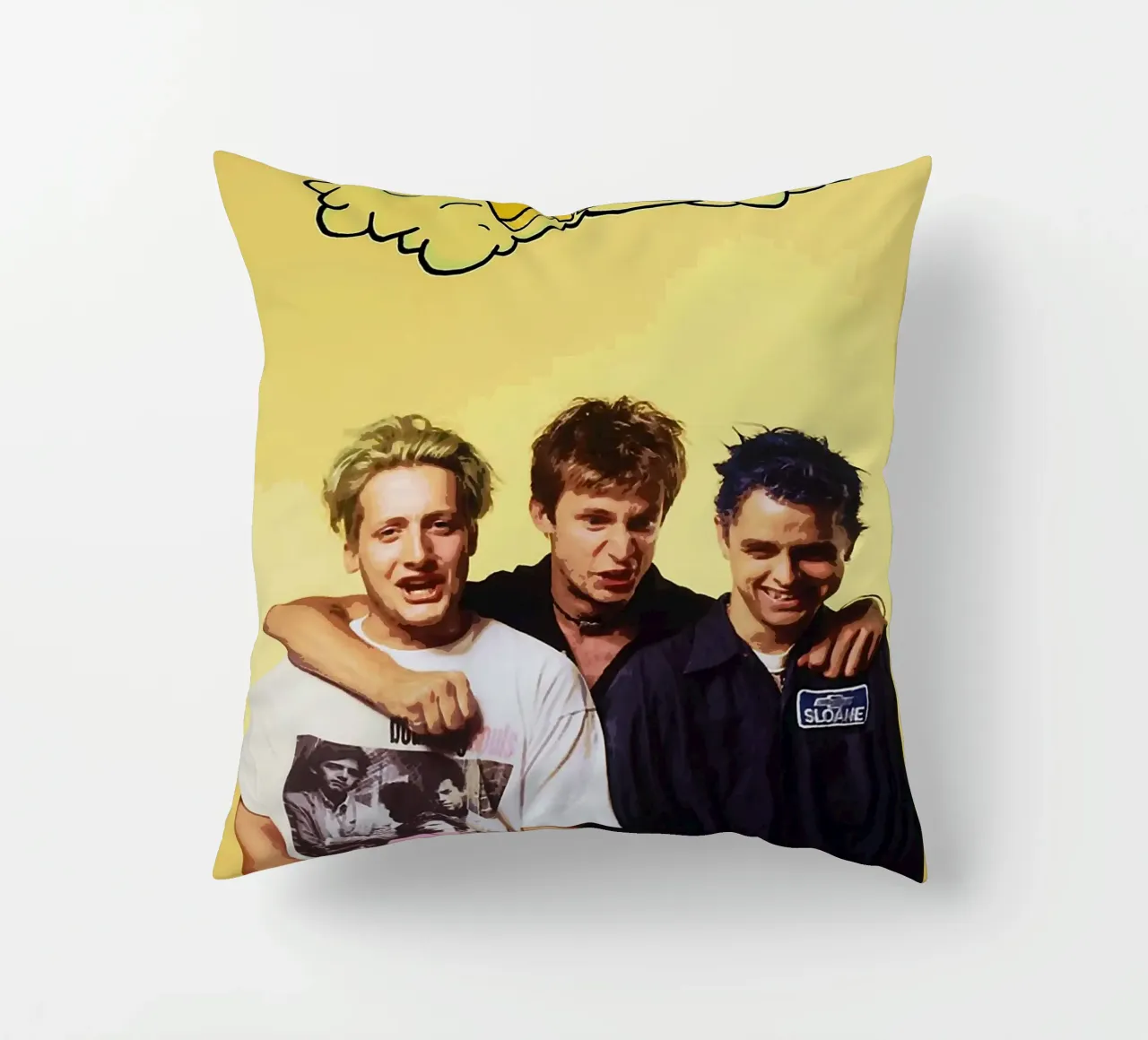 groupe green day coussin de vanhesling