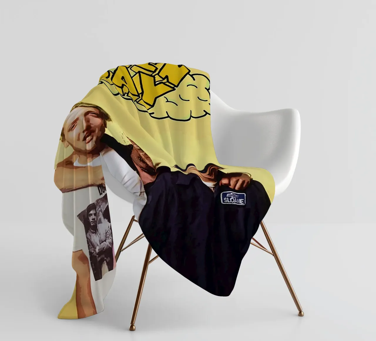 green day band fleece blanket by vanhesling