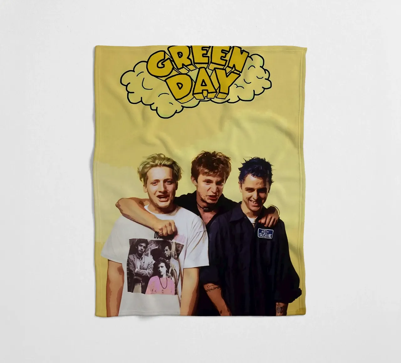 green day band fleece blanket by vanhesling