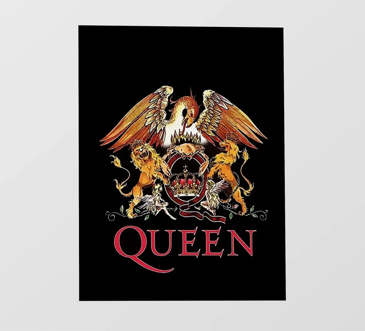queen band backlit film by vanhesling