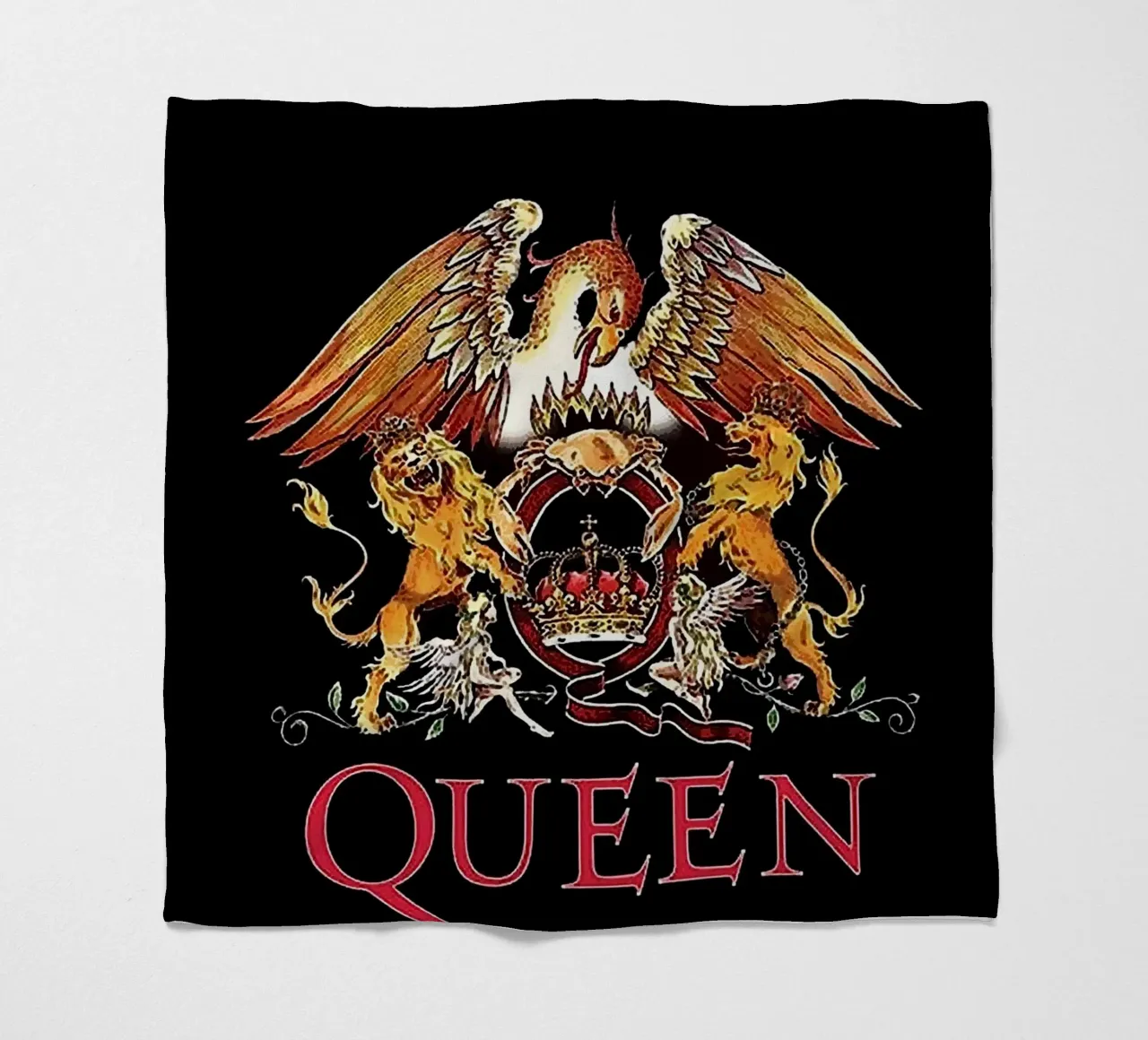 queen band fleece blanket by vanhesling