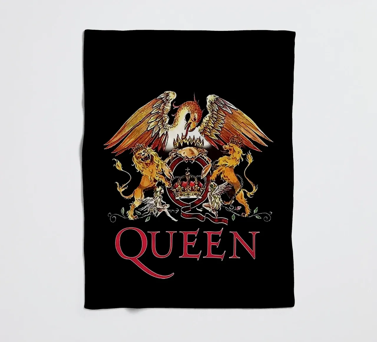 queen band fleece blanket by vanhesling