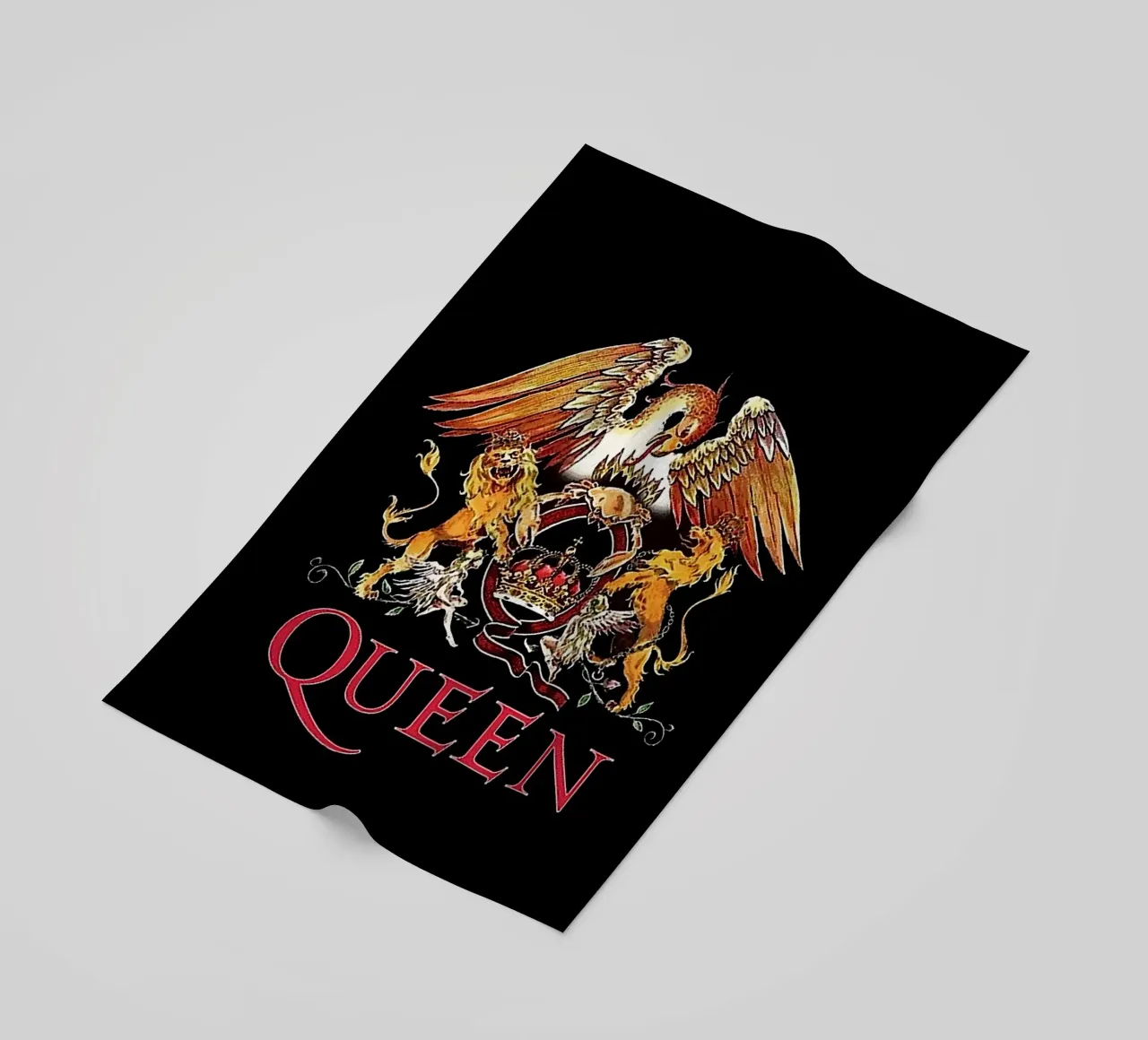 queen band beach towel by vanhesling
