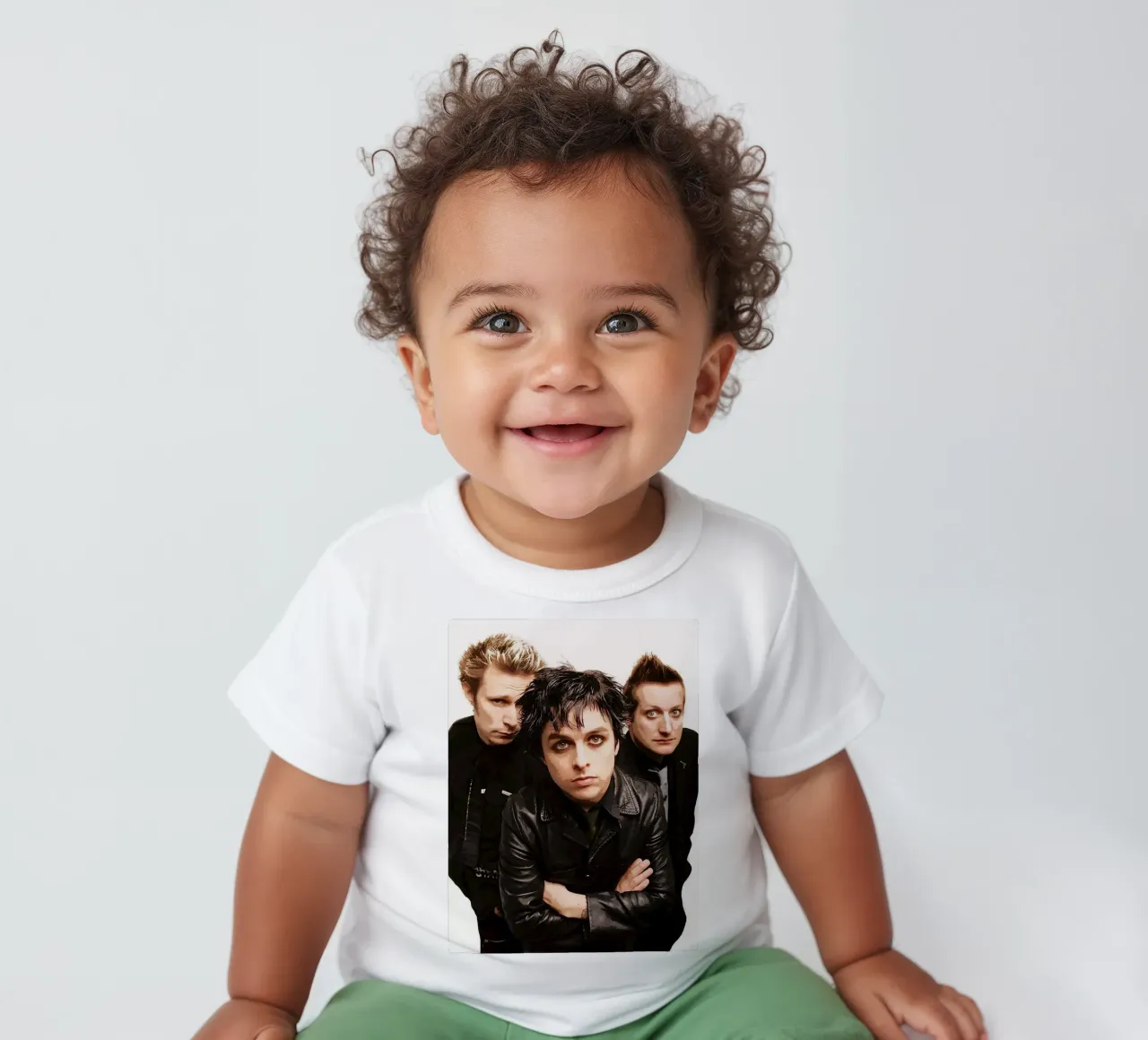 green day band baby t-shirt van vanhesling