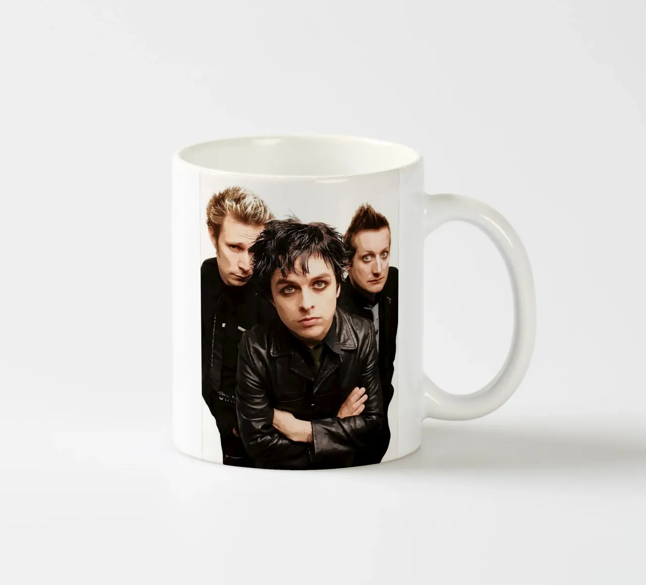 Green Day Band Keramik Tasse von vanhesling